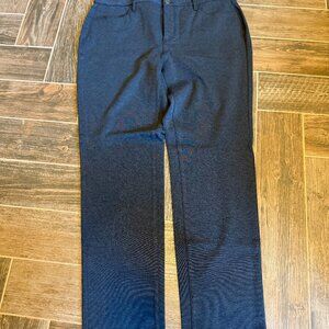NWT Talbots Flawless High-Waist Straight Leg Charcoal Gray Pant - Size 14W